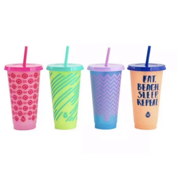 TAL color changing tumblers cups 24oz summer print - Picture 2 of 2